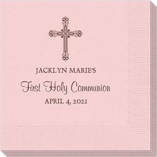 Religious Cross Napkins